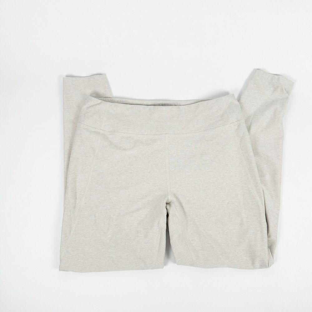Outdoor‎ Voices 7/8 Warm Up Leggings Oatmeal Athleisure Womens Size Large